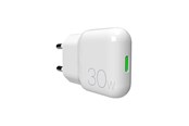 Mobil - Adaptere og ladere - Puro GaN Charger SLIMPRO 30W USB-C - White - PUFCMTCUSBC30WG1WHI