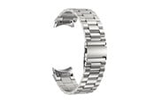 Smartklokke - Tilbehør - Puro METAL Stainless Steel Strap for Samsung Galaxy Watch 4 / 4 Classic / 5 / 5 Pro / 6 / 6 Classic - Silver - PUGW6METALSIL