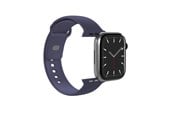 Smartklokke - Tilbehør - Puro Icon Strap for Apple Watch 44/45/46/49mm - Navy Blue - PUICNAW44DKBL17