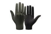 Sykkelutstyr - Rockbros Breathable Full Finger Cycling Gloves Size: XL - Green - 8386824304442