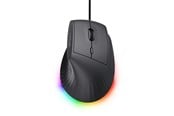 Mus - Trust MAU Gaming GXT145 REXXA Gaming mouse - Ergonomisk mus - Optisk - 10 - Svart med RGB-lys - 26024