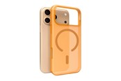 Mobil - Deksel og etui - Puro Daylight Magsafe Compatible Silicone Case for iPhone 17 Pro - Translucent Orange - PUIPC17P63DAYL2ORA