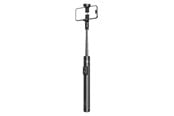 Mobil - Andre tilbehør - Wozinsky Selfie stick  WRZP1 with automatically extendable legs tripod function 1.7m - black - 5907769372575