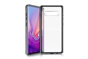 Mobil - Deksel og etui - ITSKINS HYBRID CLEAR cover for Samsung Galaxy S10+®. Black and transparent - SGSR-HBMKC-BKTR