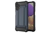 Mobil - Deksel og etui - Hurtel Hybrid Armor Case Tough Rugged Cover for Samsung Galaxy A73 Blue - 5907769338557