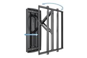 Veggmontering, AV-braketter & AV-møbler - Multibrackets M mounting kit - articulating - for LCD display - XL - black - Max 45 kg - recommended for 98" - 7340234812196