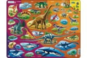 Puslespill - Larsen Puzzles Puzzle Natural History - 85 pieces Maxi (36.5x28.5 cm) Gulv - HL1