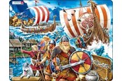 Puslespill - Larsen Puzzles Puzzle Viking Voyage - 65 pieces Maxi (36.5x28.5 cm) Gulv - FI8