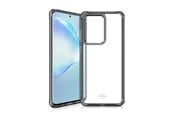 Mobil - Deksel og etui - ITSKINS HYBRID CLEAR cover for Samsung Galaxy S20 Ultra 4G / 5G®. Black and transparent - SGPS-HBMKC-BKTR