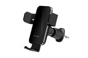 Mobil - Adaptere og ladere - Wozinsky WEDZ-3Y8S clamp car holder with 15W inductive charger for phone on the air vent - black - 5907769372537