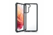Mobil - Deksel og etui - ITSKINS SUPREME CLEAR cover for Samsung Galaxy S21 4G / 5G®. Smoke and transparent - SG3S-SUPIC-SMTR