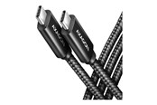 USB - AXAGON BUCM4X-CM05AB - USB-C cable - USB-C to USB-C - 50 cm - BUCM4X-CM05AB