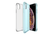 Mobil - Deksel og etui - ITSKINS NANO DUO cover for iPhone XS Max®. Light blue and transparent - APXP-2N1ZG-LBTR