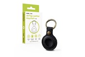 Mobil - Andre tilbehør - Mobile Origin AirTag Leather Keychain A6 black - MO-ALK-BLK