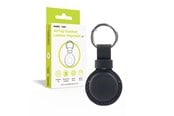 Mobil - Andre tilbehør - Mobile Origin AirTag Outdoor Leather Keychain A7 black - MO-AOLK-BLK