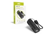 Nødlader - Mobile Origin 5000mAh Compact PowerBank PB7 with Flashlight and USB-C Cable Nødlader - Svart - 5000 mAh - MO-CPFC-PB7