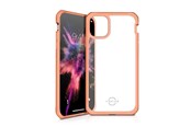 Mobil - Deksel og etui - ITSKINS HYBRID SOLID cover for iPhone 11 Pro / XS / X®. Plain coral and transparent - APXE-HYBSO-PCTR