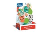 Babyleker - Clementoni New Round&Round Animals - 17952