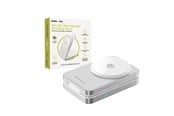 Mobil - Adaptere og ladere - Mobile Origin 3in1 Qi2 25W Foldable Charging Stand PW35.MagSafe Compatible - Silver - MO-FCHS-PW35-SLV