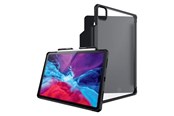Nettbrett - Deksler og etui - ITSKINS HYBRID SOLID FOLIO Cover for iPad Pro 12.9" 2020/2021/2022 - Black - APP2-HBSFO-BLCK