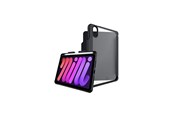 Nettbrett - Deksler og etui - ITSKINS HYBRID SOLID FOLIO cover for iPad Mini 6®. Black - APM6-HBSFO-BLCK