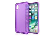 Mobil - Deksel og etui - ITSKINS SPECTRUM CLEAR cover for iPhone XS / X®. Purple - APHX-SPECM-PRPL