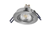 Smarthus - Osram SMART+ MATTER LED Spot Recess GU10 Adjustable 4.7W RGBW Satin Nickel - 4058075853775