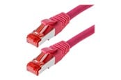 Nettverkskabel - Helos patch cable - 2 m - magenta - Rosa - 2m - 118043