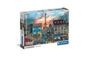 Puslespill - Clementoni Puzzle 1000 Pcs CB High Quality Collection Streets Of Paris - 39983