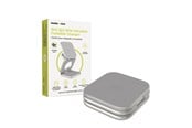 Mobil - Adaptere og ladere - Mobile Origin 3in1 Qi2 25W UltraSlim Foldable Charger PW36 MagSafe Compatible Silver - MO-USF-PW36-SLV