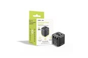 Mobil - Adaptere og ladere - Mobile Origin Universal Travel Adapter PW30 EU/UK/US/AUS Black - MO-UTRA-PW30-BLK