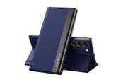 Mobil - Deksel og etui - Hurtel Sleep Case Pro Case for Samsung Galaxy S23+ with Flip Stand Blue - 9145576269800