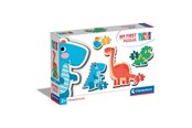 Puslespill - Clementoni Puzzle My first Dinosaurs 2-3-4-5 pieces Gulv - 20834