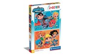 Puslespill - Clementoni Puzzle WB DC Super Friends 2x60 pieces Gulv - 21624