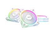 Kabinettvifte - ASUS Prime MR120 White Reverse (3-pack) - Kabinettvifte - 120mm - Hvit med RGB-lys - 90DA00L3-B09020