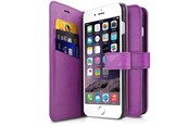 Mobil - Deksel og etui - ITSKINS BOOK cover for iPhone 8 / 7 / 6s / 6®. Purple - AP67-BOOKC-PRPL