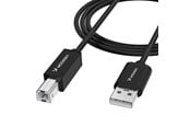 USB - Wozinsky WKDDY4S USB-B - USB-A 480Mb/s Cable 1m - Black - 5907769376627