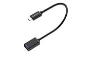 USB - Wozinsky WOTGY1S USB-C 3.0 (male) - USB-A 3.0 (female) OTG Adapter - Black - 5907769376764