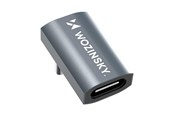 USB - Wozinsky WPKF-01 USB-C - USB-C 40Gb/s 240W 8K OTG Angled Adapter - Gray - 5907769383984