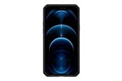 Mobil - Deksel og etui - ITSKINS FERONIABIO PURE Cover for iPhone 12 Pro Max®. Black and transparent - AP4P-FROPE-BKTR