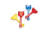 Utendørsleker - Dantoy Shovel & Rake 21-24 cm - Assorted - 1142
