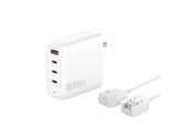 Mobil - Adaptere og ladere - 4smarts Charger GaN Flex Pro 100W 3xUSB-C 1xUSB-A Travel Edition USB Type A - 100 Watt - 545100