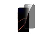 Mobil - Beskyttelsesglass - 4smarts iPhone 17 Pro privacy screen protector with mounting frame - 541574