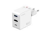 Mobil - Adaptere og ladere - 4smarts 3in1 HDMI hub with charger GaN Flex 65W white - 541711