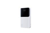 Nødlader - Joyroom JR-QP191 Star Series Mini 10000mAh 22.5W Powerbank with Digital Display - White Nødlader - Hvit - 10000 mAh - JR-QP191 Mini white