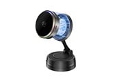 Mobil - Adaptere og ladere - 4smarts Qi2 25W MagSafe charger with cooling RGB 360 mount space grey - 541762