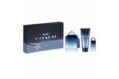Gavesett - Coach Blue Eau De Toilette 215ml.- Gaveæske - 3386460147088