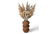 Dekorasjon - Simiu SCRUNCHED - Vase - 21cm - Mocha - 5714255011869
