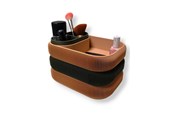 Dekorasjon - Simiu STACKSEY - Makeup Stand - Large - Olive/Beige - 22 x 14cm - 5714255011975