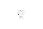 Smarthus - Miboxer LED Panel Rund - 6W - RGB-CCT - WiFi - 4038816070012